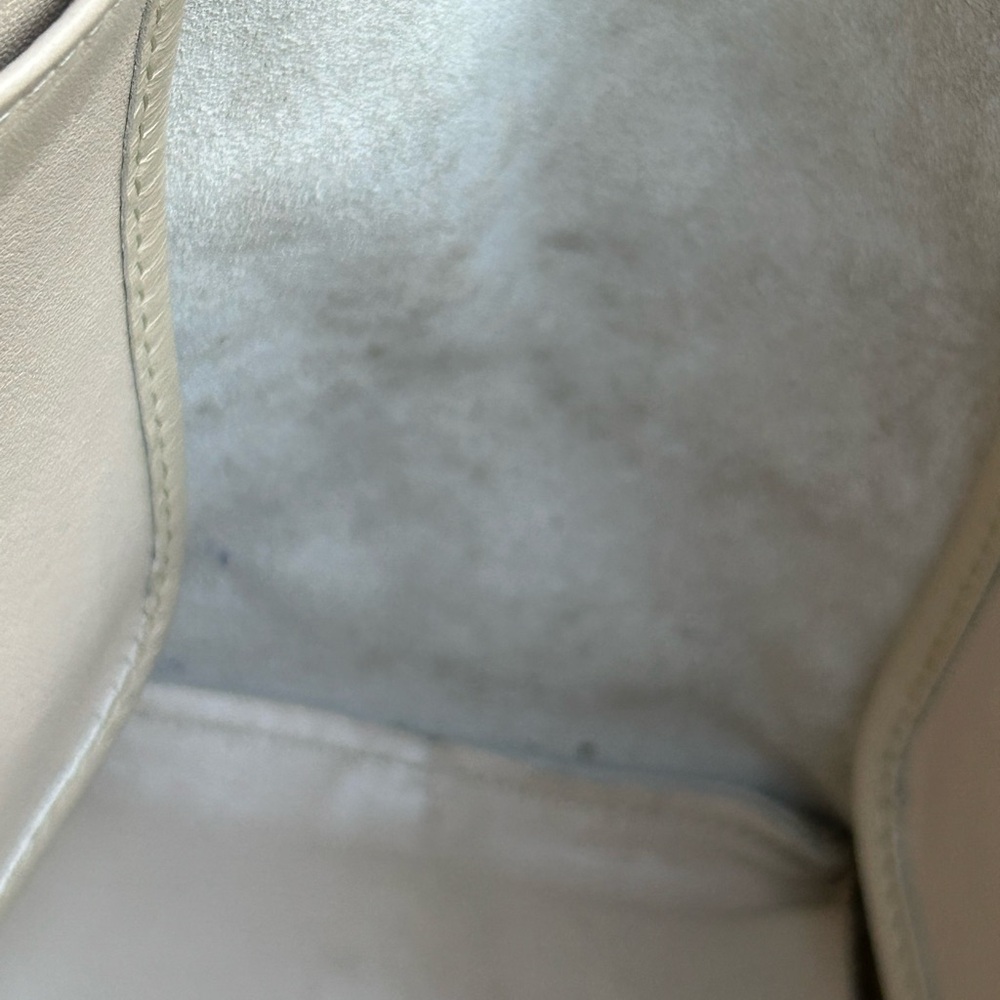 Vintage Coach Cream Leather Tote Bag - Picture 11 of 16
